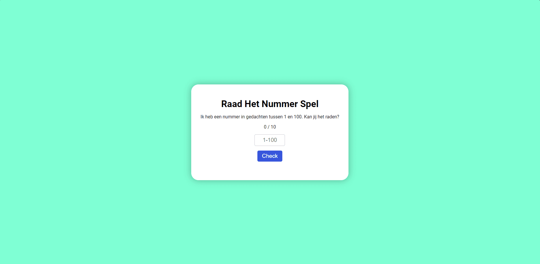 Guess the Number